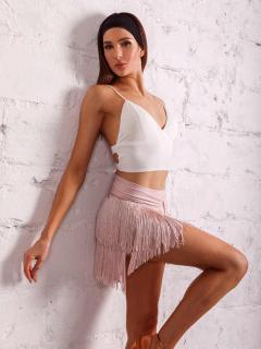 Топ с бра ZYM, Basic Passion Crop Top, 1784H, Белый