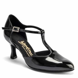 Обувь для танцев - Туфли International Dance Shoes, St, Zoe, Black Patent 2,5 IDS, каблук 7 см