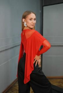Одежда для танцев - Боди для танцев Atelier, St Dance, Красный