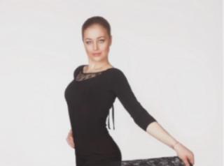 Блуза ENSOUL, RLT721801, Айла, Черный