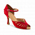 Босоножки для танцев RUMMOS, WOMEN LATIN DANCE SHOE, RSTE/60F, Красная замша, каблук 6 см