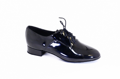 Ботинки Dancemaster, St, 202 (Широкая), Черная лакированная кожа