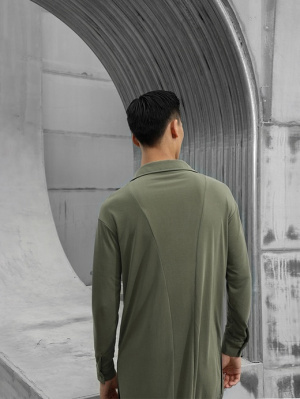 Рубашка тренировочная для латины ZYM, In Mind Oversized Shirt , 20608, Хаки