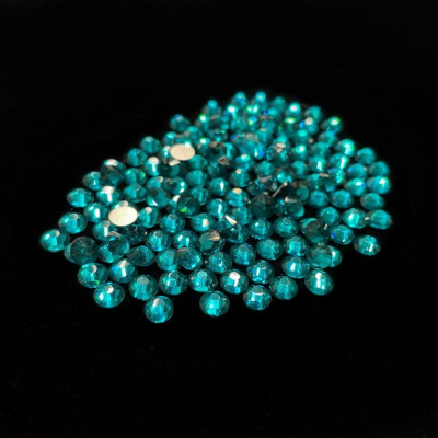 Стразы ANASTASHA клеевые MALACHITE BLUE