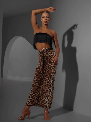 Юбка для танцев ZYM, Flowless Flow Skirt, 2359, Леопардовый