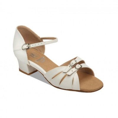 Босоножки Supadance, Rt, 1557, White Coag Reg Heel, Белая кожа, блок-каблук