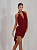 Одежда для танцев - Платье для латины ZYM, Feel ZYM Dress, 2419, Бордовый