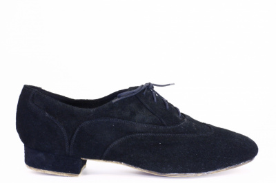 Ботинки Dancemaster, Tango, 235 (широкая), Черная замша