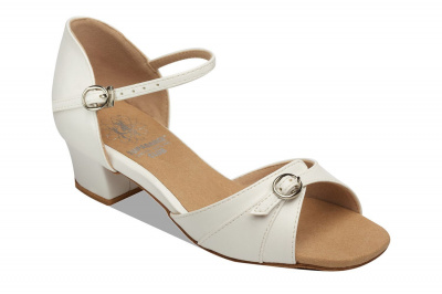 Босоножки Supadance, Rt, 7005, Reg White Coag Reg Heel, Белая кожа, блок-каблук
