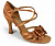 Обувь для танцев - Босоножки International Dance Shoes, La, Siena, Tan Satin 3,5 elit, Бежевый сатин, каблук 9 см
