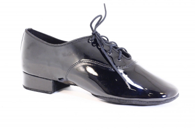 Ботинки Dancemaster, St, 220 (Широкая), Черная лакированная кожа