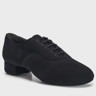 Ботинки International Dance Shoes, St, Contra, Black Lycra, Черный