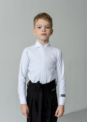Рубашка Atelier, Косимо, Белый бифлекс