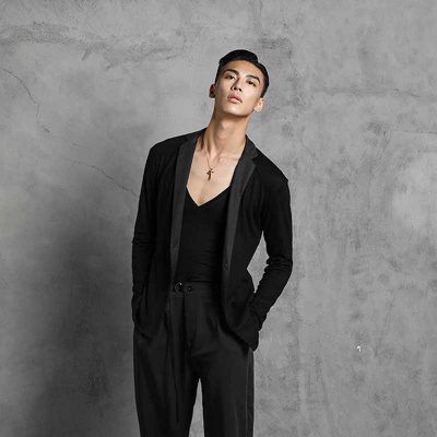 Рубашка тренировочная для латины ZYM, A Suit Lover Sacko, 20612, Черный