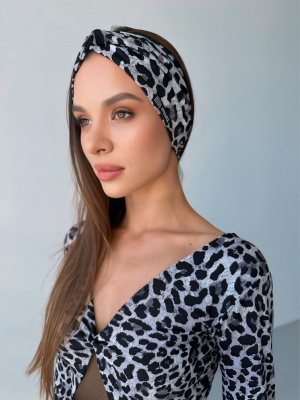 Повязка на голову, Atelier, Кинсли, Жемчужный леопард