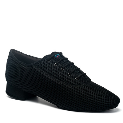 Ботинки International Dance Shoes, St, Contra, Black Air Mesh, Черная сетка
