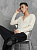 Одежда для танцев - Рубашка тренировочная для латины ZYM, Easy Look Deep V Shirt , 19601, Кремовый