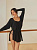 Одежда для танцев - Платье для латины ZYM, Monica Dress, 25109, Черное